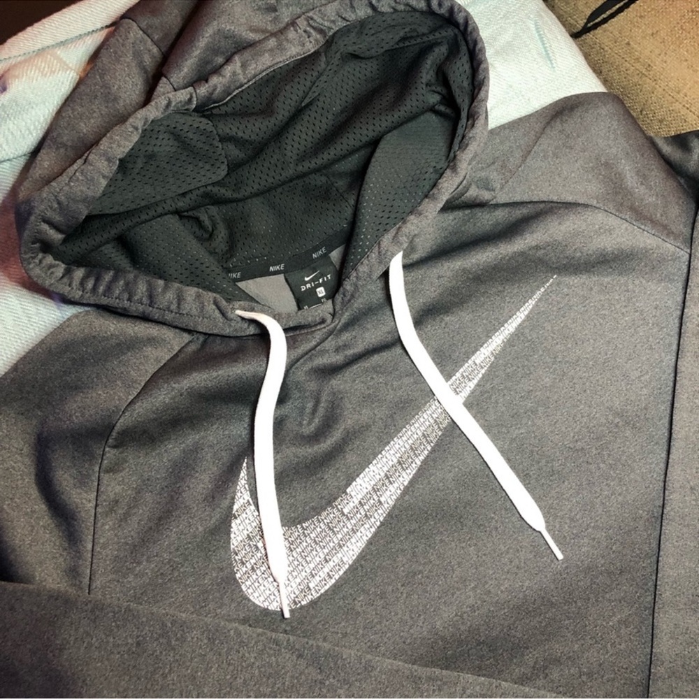 Nike Men's Charcoal Performance Hoodie